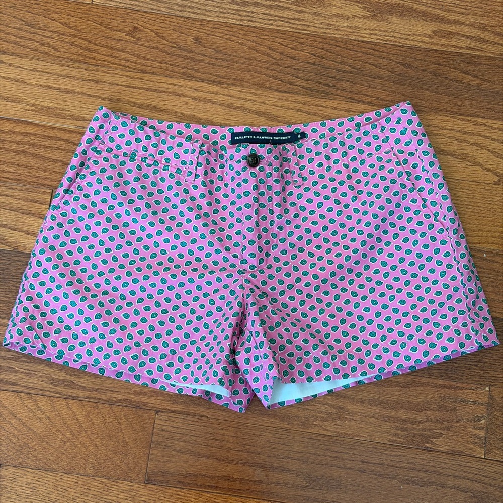 Ralph Lauren Sport Women’s Pink/Green Shorts 4